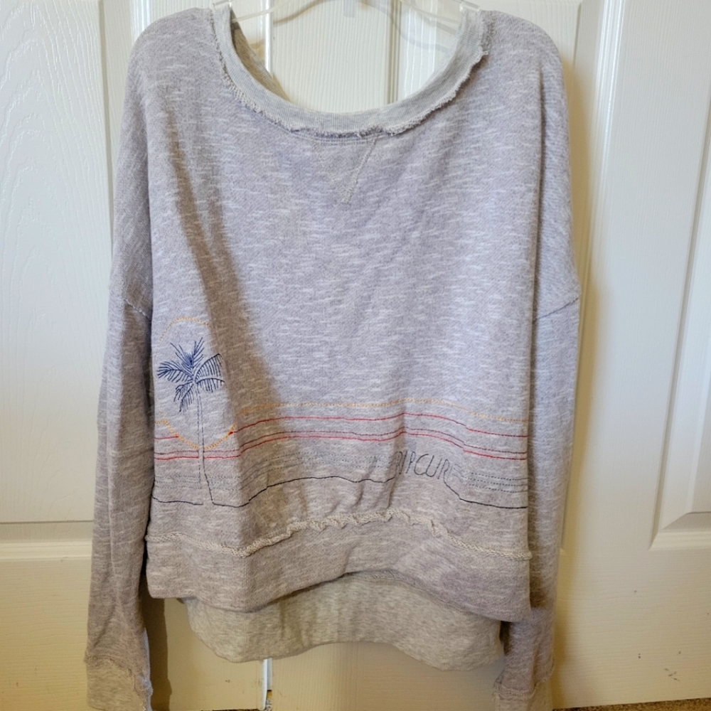 Rip Curl crop sweatshirt L